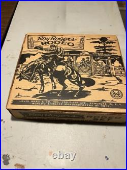 Marx Playsets Roy Rogers Rodeo Set