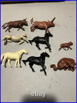 Marx Playsets Roy Rogers Rodeo Set