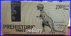Marx Prehistoric Dinosaur Playset original #3398 circa 1963