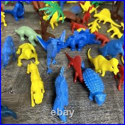 Marx Prehistoric Dinosaur Set Incomplete, Multiple Time Periods, Extra Figures