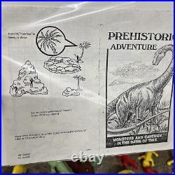 Marx Prehistoric Dinosaur Set Incomplete, Multiple Time Periods, Extra Figures