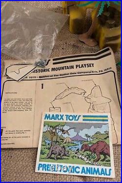 Marx Prehistoric Mountain Playset #3414 All Original Parts