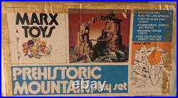 Marx Prehistoric Mountain Playset #3414 All Original Parts