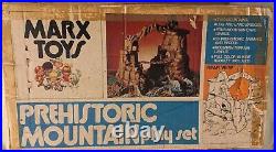 Marx Prehistoric Mountain Playset #3414 All Original Parts