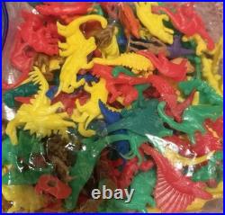 Marx Prehistoric Play Set Style 3398 Vintage 1971 Dinosaur Figures Plastic
