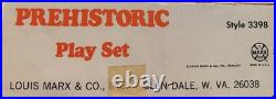 Marx Prehistoric Play Set Style 3398 Vintage 1971 Dinosaur Figures Plastic