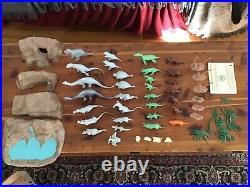 Marx Prehistoric Times 3388 with Box and toy bags