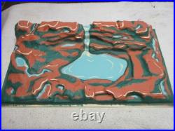 Marx Prehistoric Times Playset Complete In Box 1958 Rare Series 1000 No 3390