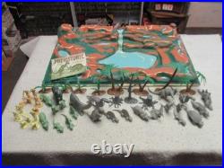 Marx Prehistoric Times Playset Complete In Box 1958 Rare Series 1000 No 3390