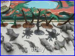 Marx Prehistoric Times Playset Complete In Box 1958 Rare Series 1000 No 3390