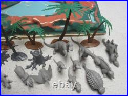 Marx Prehistoric Times Playset Complete In Box 1958 Rare Series 1000 No 3390