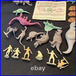 Marx Prehistoric Times Playset Dinosaurs Series 1000 Vintage 3390