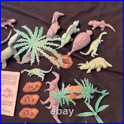 Marx Prehistoric Times Playset Dinosaurs Series 1000 Vintage 3390