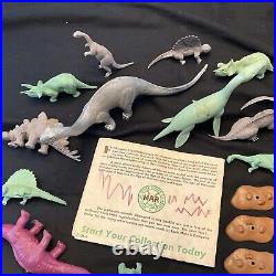 Marx Prehistoric Times Playset Dinosaurs Series 1000 Vintage 3390