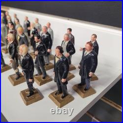 Marx Presidential Figurine Set (1-35) With Extra Presidents