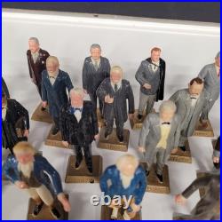 Marx Presidential Figurine Set (1-35) With Extra Presidents