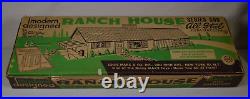 Marx Ranch House Complete With Furniture # 4737
