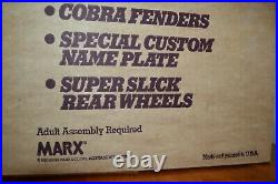 Marx Rare Big Wheel COBRA - Mint Factory Sealed