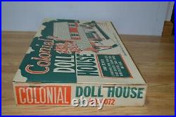 Marx Rare Colonial Doll House - Mint - Sealed # 4072