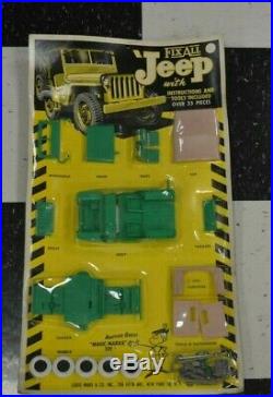 Marx Rare Fix -All Jeep on Blister Card