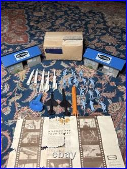 Marx Raytheon Missle Test Center Us Satelite Headquarters Tin Litho Ultra Rare