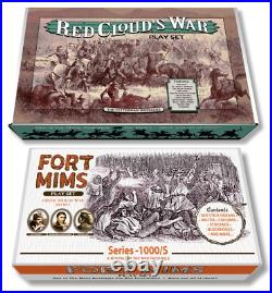 Marx Red Cloud's War Play Set Box OR Marx Fort Mims Play Set Box
