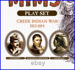 Marx Red Cloud's War Play Set Box OR Marx Fort Mims Play Set Box
