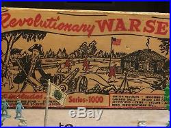 Marx Revolutionary War Play Set Series 1000 Box#3404