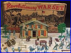 Marx Revolutionary War Play Set Series 1000 Box#3404