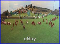 Marx Revolutionary war Playset # 3401 with Original box & firing Cannon