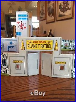 Marx Rex Mars Planet Patrol Playset Complete With Box And Packaging