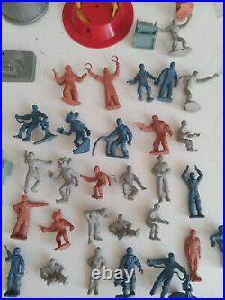 Marx Rex Mars Tom Corbett Vintage Playset Parts Figures Science Fiction