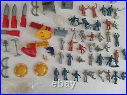 Marx Rex Mars Tom Corbett Vintage Playset Parts Figures Science Fiction