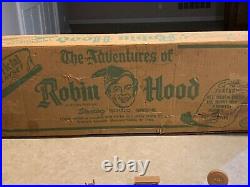 Marx Richard Greene Robin Hood Play Set Box#4722