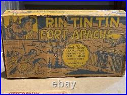 Marx Rin Tin Tin Fort Apache Play Set Box#3627