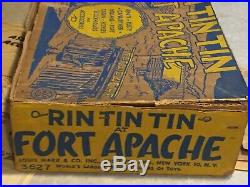 Marx Rin Tin Tin Fort Apache Play Set Box #3627