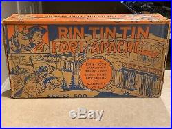 Marx Rin Tin Tin Fort Apache Set Series 500 Box#3657