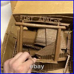 Marx Rin Tin Tin at Fort Apache Playset From 1956