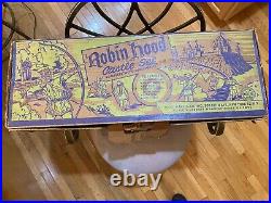 Marx Robin Hood 1956 Playset Castle No. 4717 Earliest Version In Box Rare