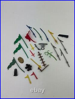 Marx Robin Hood Castle Play Set Parts & Figures Lot