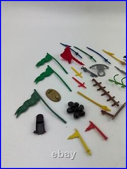 Marx Robin Hood Castle Play Set Parts & Figures Lot