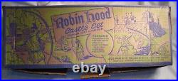 Marx Robin Hood Castle Set Play Set Boxed 1956 Sharp