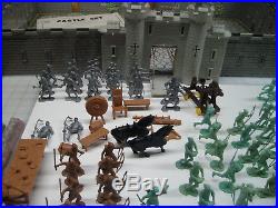 Marx Robin Hood Knights Vikings Castle Lot Huge Hundreds Of Items