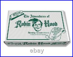 Marx Robin Hood Play Set Box featuring Richard Greene