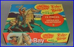 Marx Roy Roger Rider Of The Range Mint in Box- Hartland
