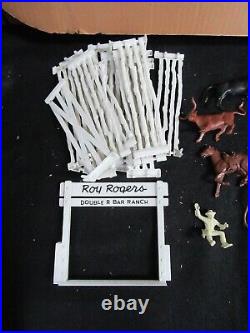 Marx Roy Rogers Double-R Rodeo Ranch Playset Nellybelle Sears 1955 Vintage