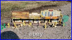 Marx Roy Rogers Mineral City Play Set Figures Tin Litho Old West Town Furniture