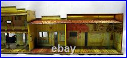 Marx Roy Rogers Mineral City Western City Tin Litho Playset withAccessories