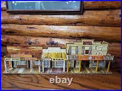 Marx Roy Rogers Mineral City Western Tin Metal Litho Town 126 Accessories Nice