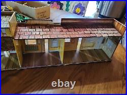 Marx Roy Rogers Mineral City Western Tin Metal Litho Town 126 Accessories Nice